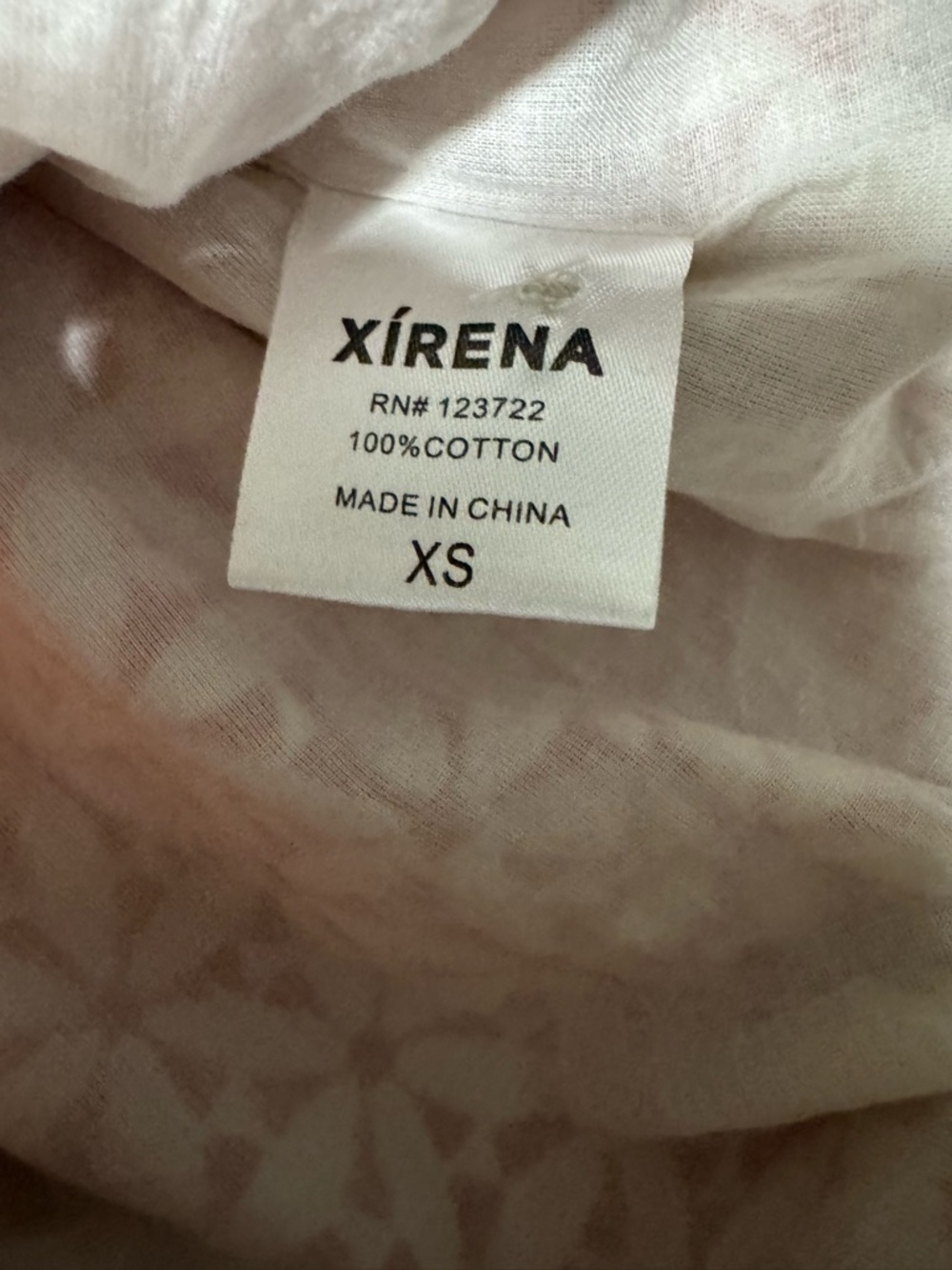 Xirena Pink long Sleeve Dress with Mandarin Collar Size XS - Picture 6 of 7